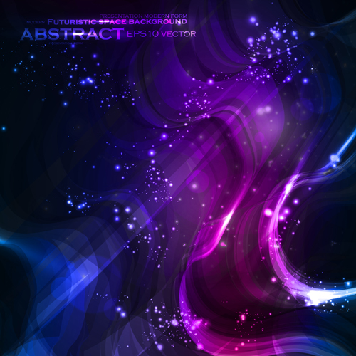 Dynamic Futuristic Backgrounds vector 01