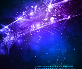 Dynamic Futuristic Backgrounds vector 02