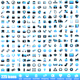 Mini Icon for web vector 01