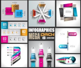 Creative Business Infographic vector 01