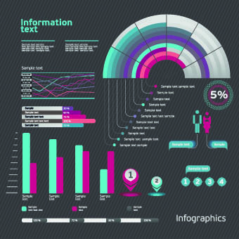 Business Infographics and chart vector 01