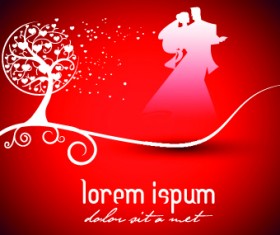 Romantic elements backgrounds 01