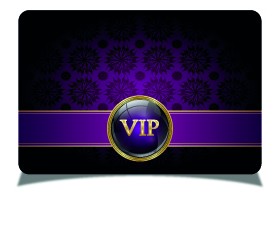 Luxurious VIP cards vector 01
