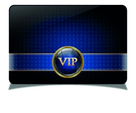 Luxurious VIP cards vector 05
