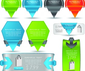 Web elements vector Illustration set 01