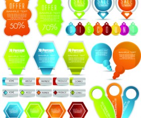 Web elements vector Illustration set 02