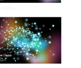 Blazing star background vector