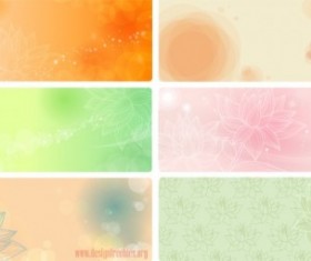 flowery backgrounds 01 vector