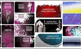 card template background material