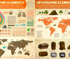 Data distribution route vector graphic