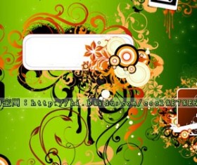 floral frame Photoshop Brushes