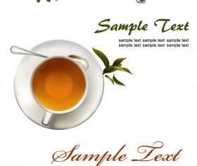 Coffee tea, lemon tea