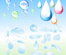 Vesicular droplets drops