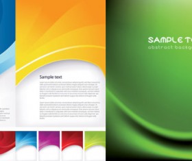 The dynamic lines of the background art