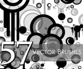 57 Free Set of vector Photoshop Brushes
