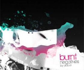 Burnt Negatives Photoshop Brushes