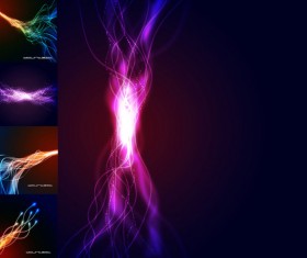 Creative light design backgrounds 01 art
