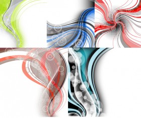 The dynamic lines of the background 2 design elements