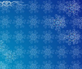 Decorative pattern background 3 vector