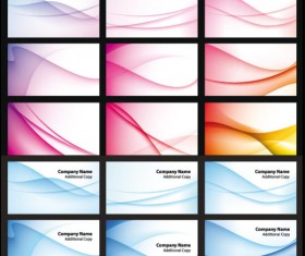 Dreams dynamic curve backgrounds art vector