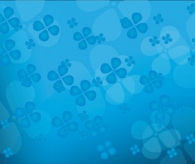 Blue Flower background Vector