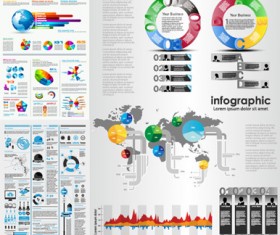 Creative infographics design vector