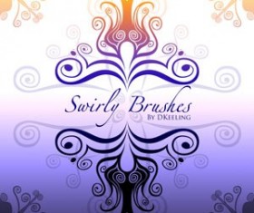 Swirly Brushes  Photoshop Brushes