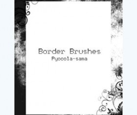 Border Brushes for Photoshop