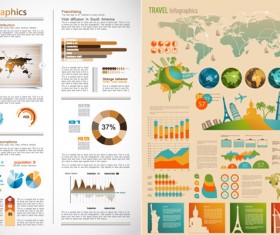 Data chart vector art