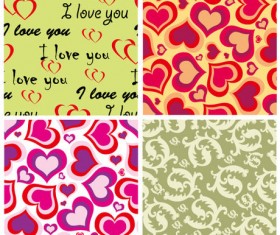 Can the heart-shaped shading design vector