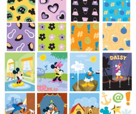 Mitch series of background Vector