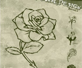 Floral Design Photoshop Brushes