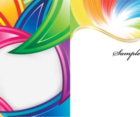 Be riotous with colour lines background vector Graphic