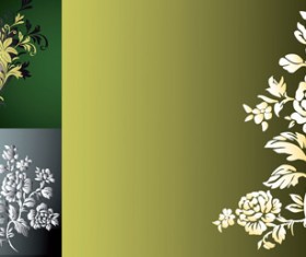 Elegant floral background art