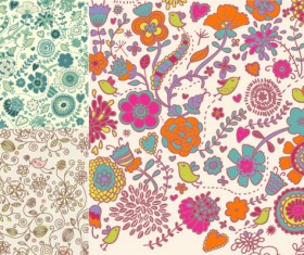 Cute decorative pattern background vector