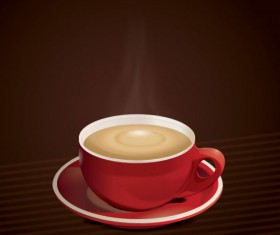 Exquisite coffee vector art