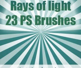 Rays of Light Photoshop Brushes