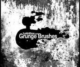 Grunge Brush Set Photoshop Brushes