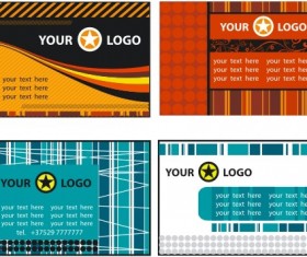 Business card template