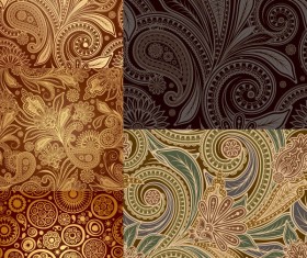 India Seamless lines design vector