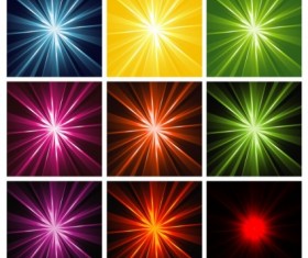 Light Rays Background design vector