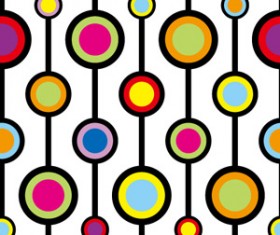 Circular background design elements