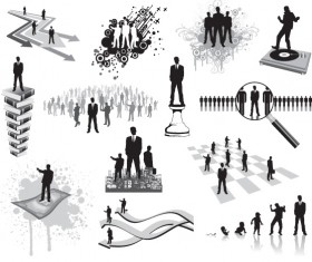 Commercial portrait vector