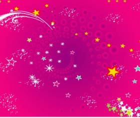 Red stars Background vector art