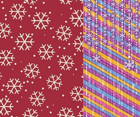 Snowflake background vector