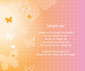 Dream butterfly background