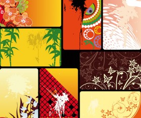 Card background map art vector