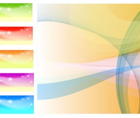 Fantasy style background 3 vector