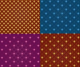 Decorative pattern seamless background Vector Graphic