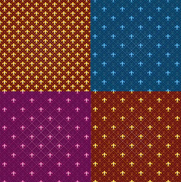 Decorative pattern seamless background Vector Graphic